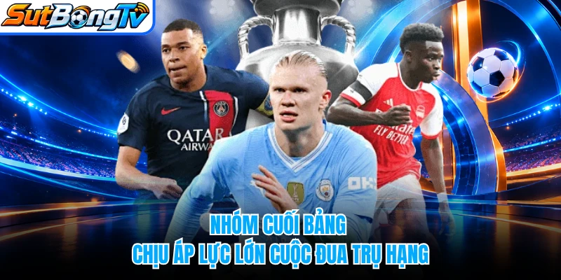 Nhóm cuối bảng chịu áp lực lớn cuộc đua trụ hạng