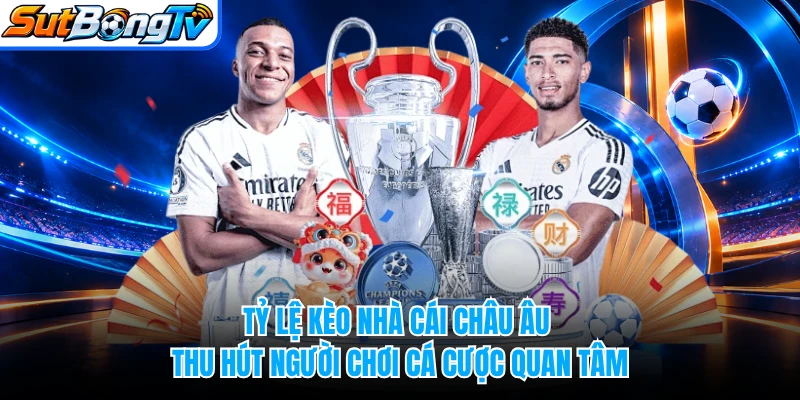 Tỷ lệ kèo nhà cái châu Âu thu hút người chơi cá cược quan tâm